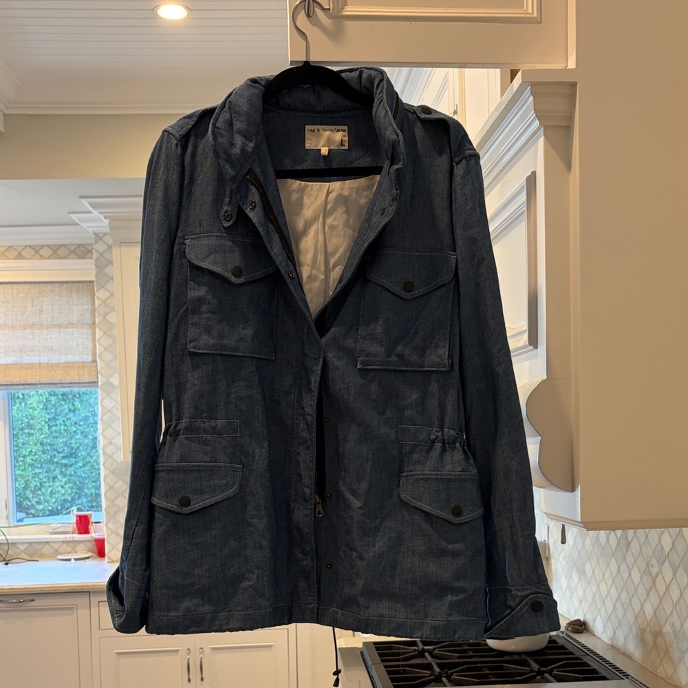 Rag & Bone Indigo Denim Jacket